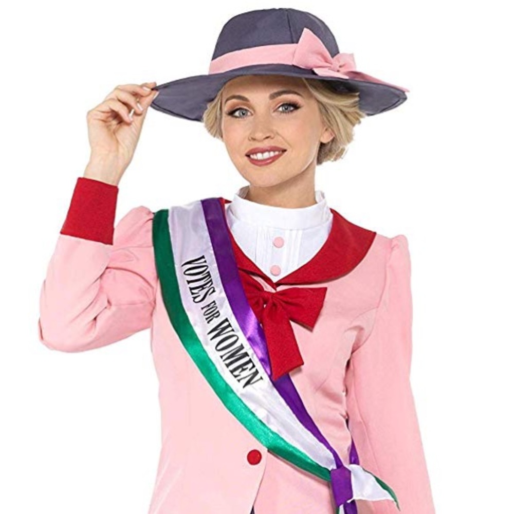 Suffragette Halloween Costume ("Votes for Women")